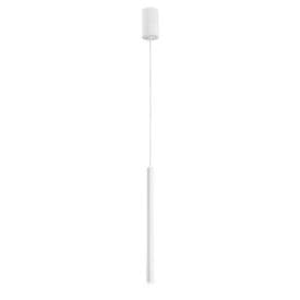 LUCE DESIGN Suspension LED Pype 230V 5W 470lm CCT Ø2,5x200cm blanc - LED-PYPE-S1-BCO