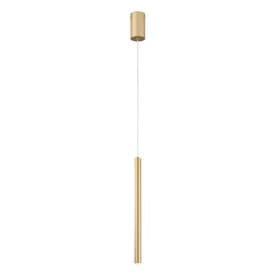 LUCE DESIGN Suspension LED Pype 230V 5W 470lm CCT Ø2,5x200cm or - LED-PYPE-S1-ORO