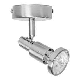 LEDVANCE Spot LED patère GU10 230V 2,6W  230lm 2700K argent - 540507