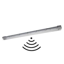 LEDVANCE Réglette LED étanche Submarine à détection 230V 16W 1550lm 120cm grise  - 576391