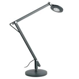 LUCE DESIGN Lampe de table LED Locke 230V 7W 700lm 4000K 55x53cm gris - LEDT-LOCKE-GREY