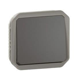 LEGRAND Plexo Bouton poussoir à composer étanche anthracite IP55 - 069810L