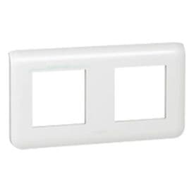 LEGRAND Mosaic Plaque double horizontale E71