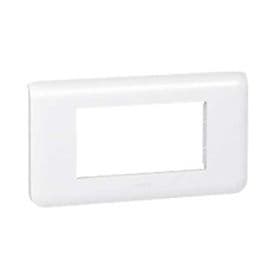 LEGRAND Mosaic Plaque horizontale 4 modules blanc - 078814