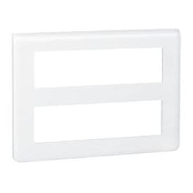 LEGRAND Mosaic Plaque horizontale 2x8 modules blanc - 078837