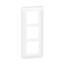 LEGRAND Mosaic Plaque triple verticale Blanc E57 - 078856L