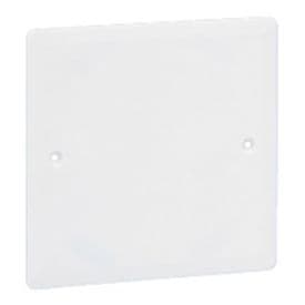 LEGRAND Batibox Couvercle universel pour boite encastrement simple 100x100 - 089285