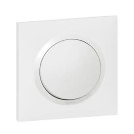 Bouton poussoir LEGRAND Dooxie complet blanc - 600004-F