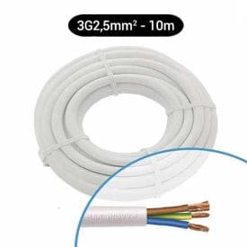 Couronne 10m câble souple Miguelez H05VV-F 3G2,5mm²