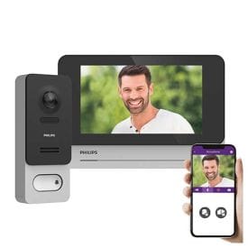 Visiophone connecté PHILIPS  WelcomEye Connect 2 et écran tactile 7" sans fil - 531039