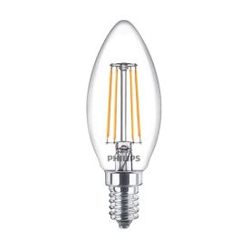 PHILIPS Ampoule LED filament E14 230V 4,3W(=40W) 470lm 2700K LEDcandle flamme - 808535