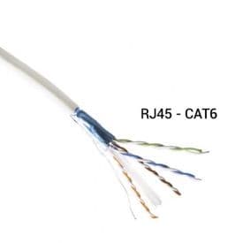 Câble RJ45 informatique Catégorie 6 F/UTP 4P 350Mhz - Prix au mètre