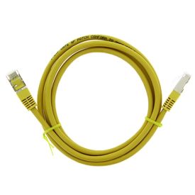 Cordon RJ45 Catégorie 6 F/UTP 1.5m jaune