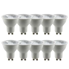 Lot de 10 spots LED GU10 38° 230V(=35W) 380lm 2700K