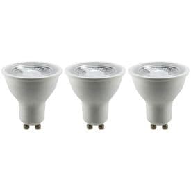 Lot de 3 spots LED GU10 38° 230V(=35W) 380lm 4000K