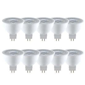 Lot de 10 spots LED GU5.3 38° 230V(=35W) 380lm 4000K