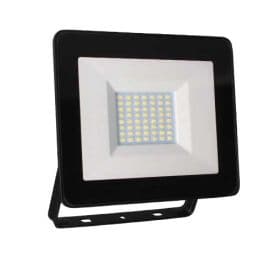 Projecteur extérieur LED extra plat 230V 50W 4000lm 4000K noir