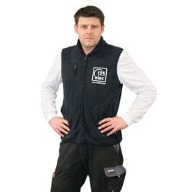 Polaire sans manche 123elec Marine Taille XXL