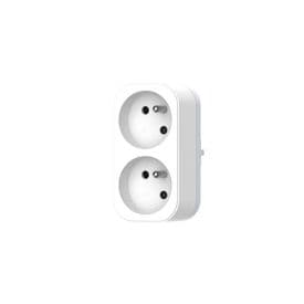 QUARX Multiprise murale Biplite 2 prises 2P+T 16A blanc - 7235