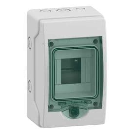 SCHNEIDER Mureva Mini coffret étanche 1 rangée 4 modules IP65 - 13957M