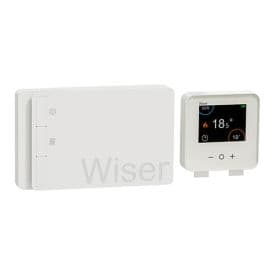 SCHNEIDER Wiser Kit thermostat connecté pour chaudière on/off et opentherm génération 2 - CCTFR6901G2