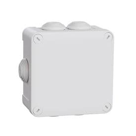 Boîte de dérivation étanche IP55 105X105X55 grise Schneider Mureva Box