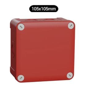 SCHNEIDER Mureva Box Boite de dérivation étanche IP55 105x105x55 rouge - ENN05175