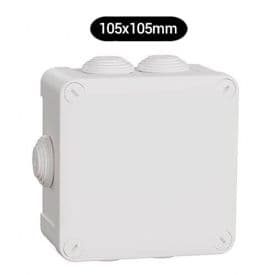 Boîte de dérivation étanche IP55 105X105X55 blanc Schneider Mureva Box