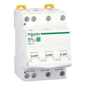 SCHNEIDER Resi9 XP Disjoncteur tétrapolaire 32A courbe C 3kA 400V - R9PFC732