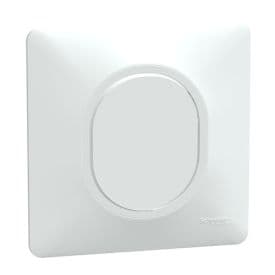 Obturateur SCHNEIDER Ovalis complet blanc - S320666-F