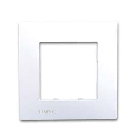 SIEMENS Delta Viva Plaque simple - Blanc