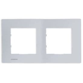 SIEMENS Delta Viva Plaque double - Silver