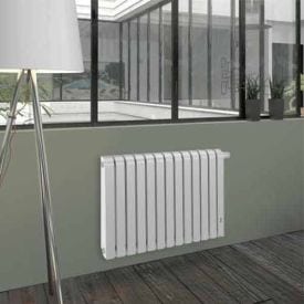 THERMOR Mythik Radiateur connecté chaleur douce horizontal alu satiné 1000W - 460131