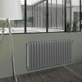 THERMOR Mythik Radiateur connecté chaleur douce horizontal gris roche 1500W - 460154
