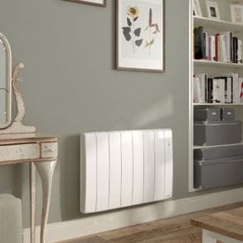 THERMOR Bilbao 3 Radiateur connecté à inertie fluide horizontal blanc 750W - 493821