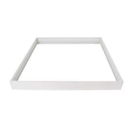 Cadre saillie pour dalle LED 600x600 blanc MIIDEX 