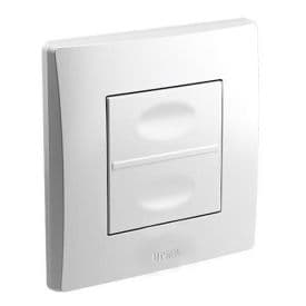 Télécommande murale 2 touches Zigbee YOKIS UP - coloris blanc