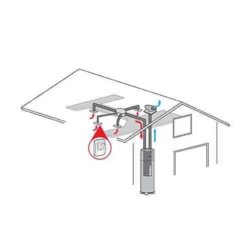 ALDES Chauffe-eau thermodynamique T.Flow nano connecté - 11023396_x000D_