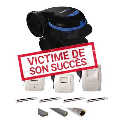 ALDES KIT VMC SF EASYHOME HYGRO MW  + GAINES ALU ISOLEES - VICTIME DE SON SUCCES