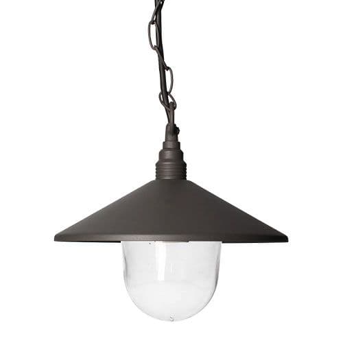 Suspension d'éclairage extérieur vintage ARLUX E27 60W max anthracite