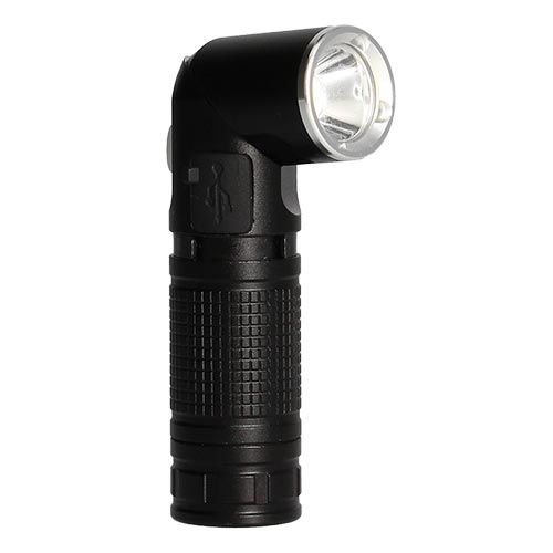 Lampe torche LED rechargeable noire Arlux BX7 8W 600lm 7000K