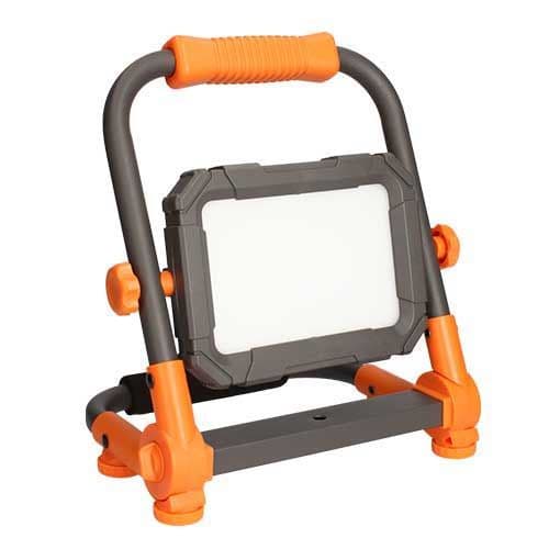 Projecteur de chantier LED Arlux 20W anthracite/orange