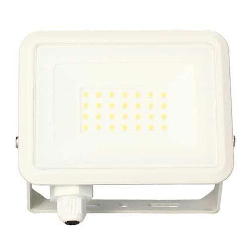 ARLUX Projecteur extérieur blanc LED Kreon 2 extra plat 230V 20W 2000lm 4000K - photo vue de face