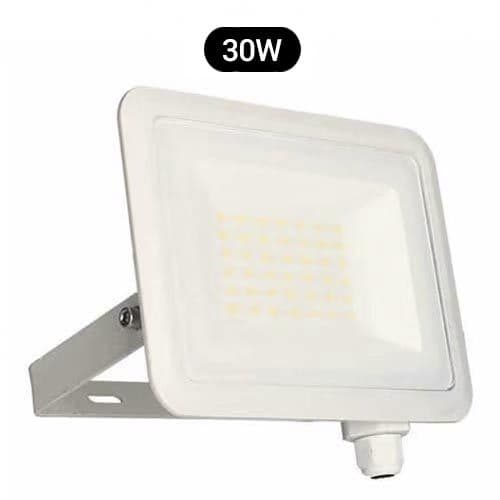 ARLUX Projecteur extérieur LED Kreon 2 extra plat blanc