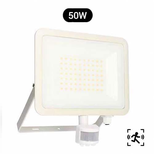 Projecteur extérieur LED extra plat blanc 50W Arlux Kreon 2