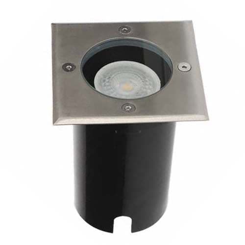 ARLUX Spot LED extérieur encastré de sol carré Tulip 230V