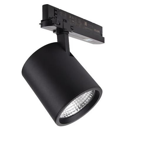 Spot LED sur rail Arlux Track Light 24° 230V 20W 1800lm 4000K noir