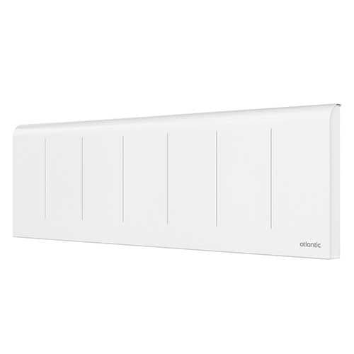 Chauffage  à inertie fonte plinthe blanc 750W ATLANTIC Nirvana NEO