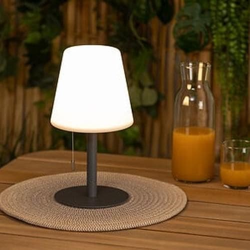 Lampe extérieure Zack Atmosphera USB H30 cm parfaite pour vos tables de jardin