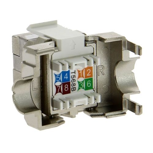 BATILEC Lot de 8 RJ45 femelle Grade 3TV catégorie 6